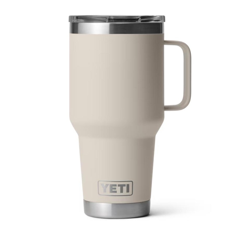 YETI RAMBLER 30 OZ TRAVEL MUG WITH STRONGHOLD LID BLACK