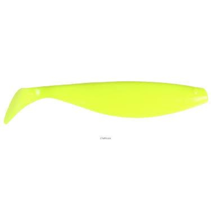 Blue Water Candy 9″ Shads Color: White – Q’ty/Pk: 12