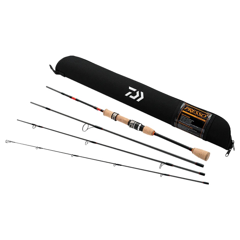 Presso Ultralight Spinning Pack – Travel Rod 6’6″ UL F. 4pc