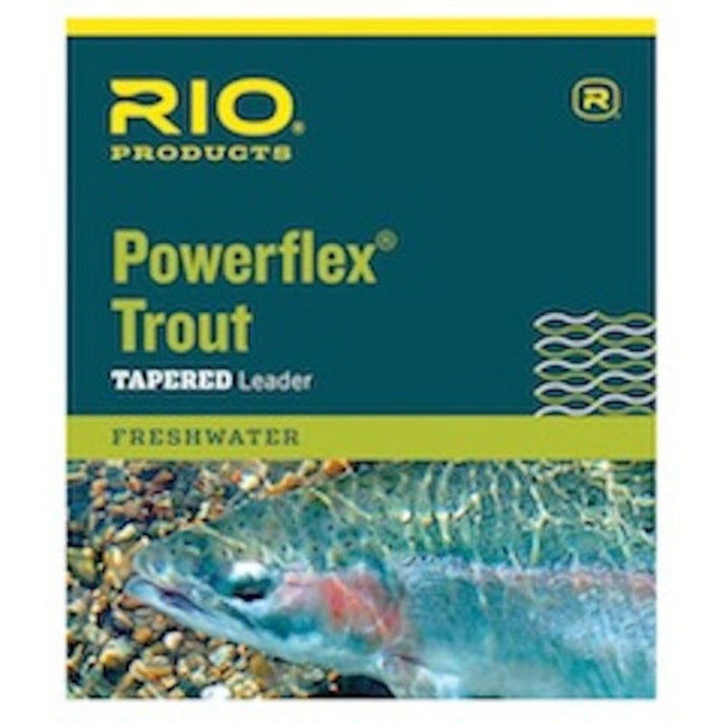 Rio Powerflex 9 ft. Leader – Fly Fishing 0X