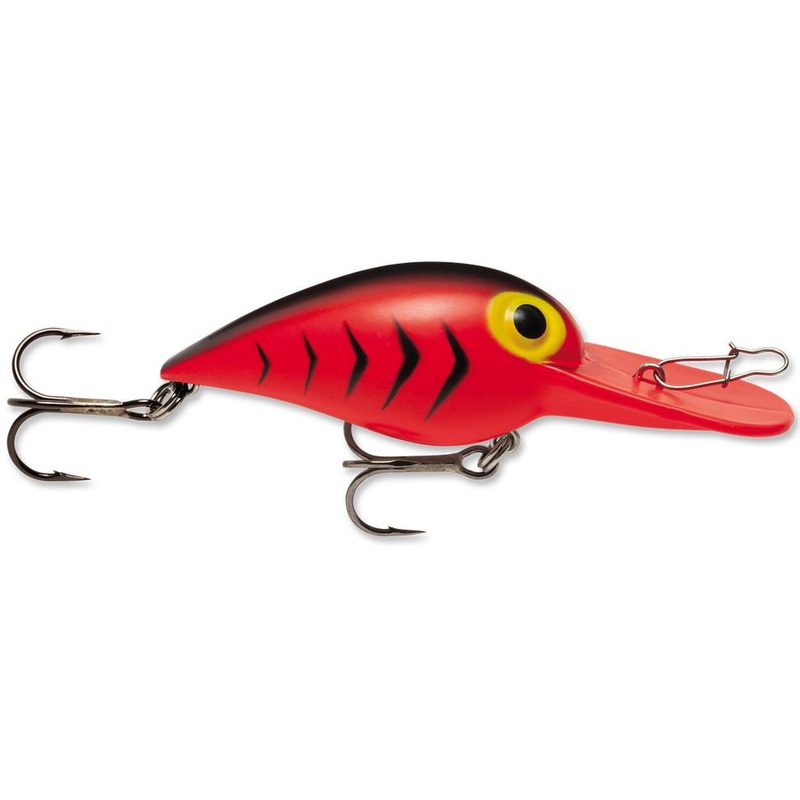 Storm Original Wiggle Wart 05 Crankbaits Black Glitter Chartreuse