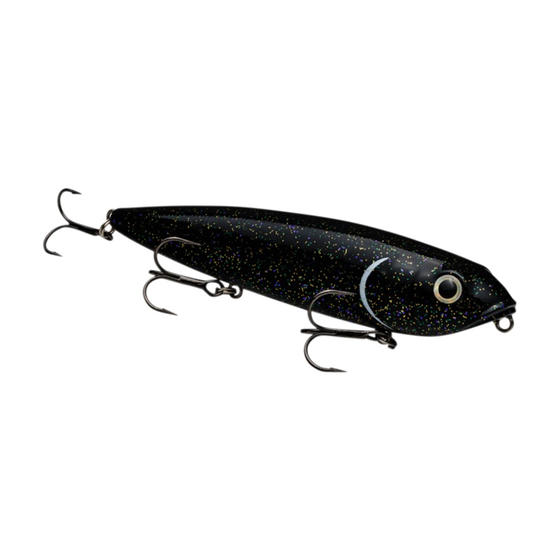 Strike King KVD Sexy Dawg Topwater Lures Black Lab Dawg Jr.