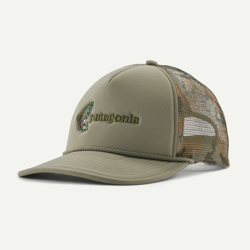 Patagonia – Broadcaster Hat Fish Jump: River Rock Green