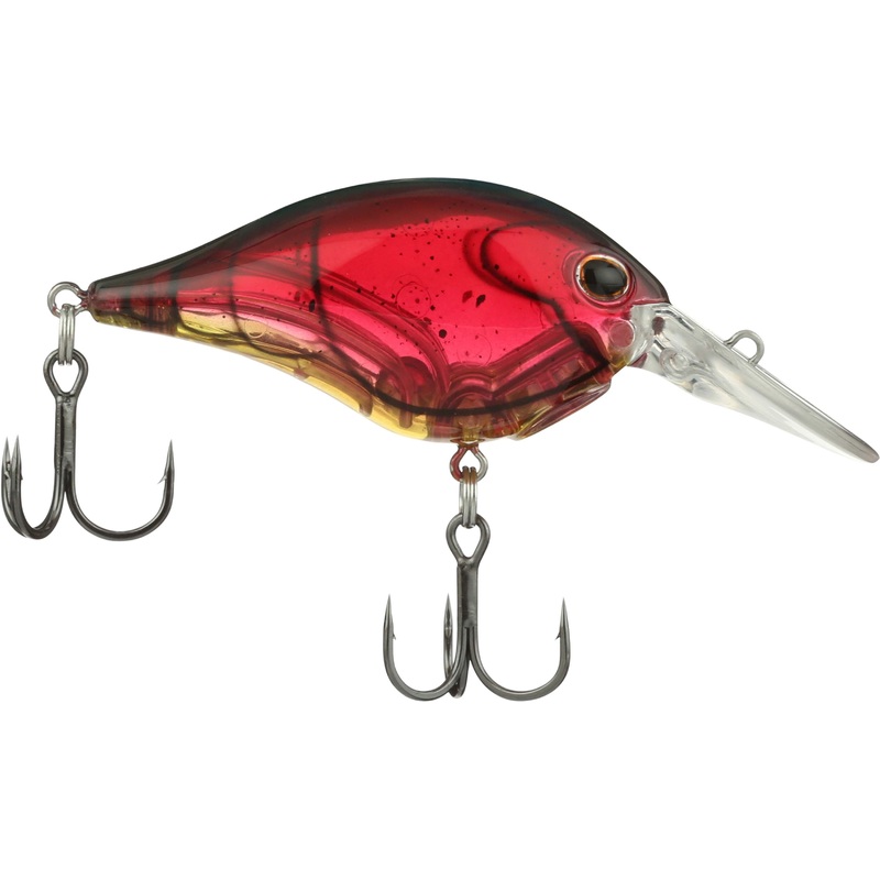 Berkley Dime Size 4 Crankbait Black Chartreuse