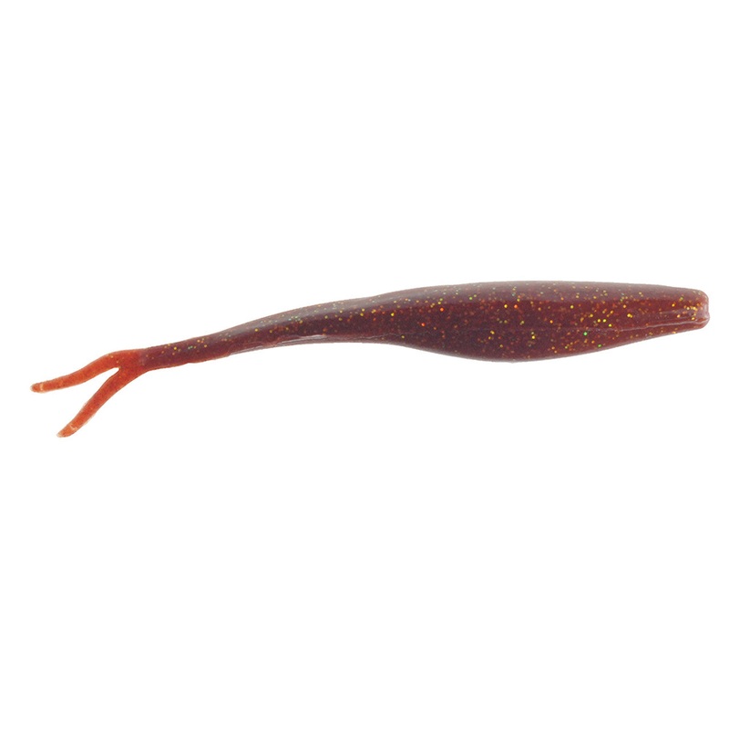 Berkley Gulp! Saltwater Jerk Shad, 5″ 5Pk, Root Beer Gold