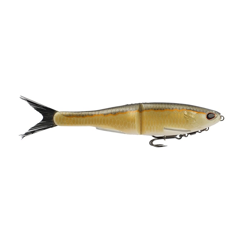 Berkley Powerbait Nessie Soft Glide Bait 5″ – 2/5oz – Slow Sink Burnt Bone