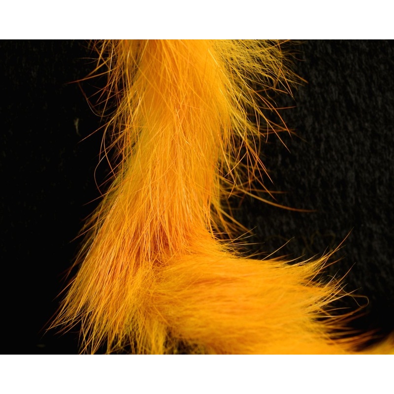 Hareline Magnum Rabbit Strips Amber