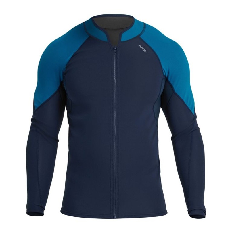 NRS Men’s HydroSkin 0.5 Jacket Navy/Mykonos XLarge