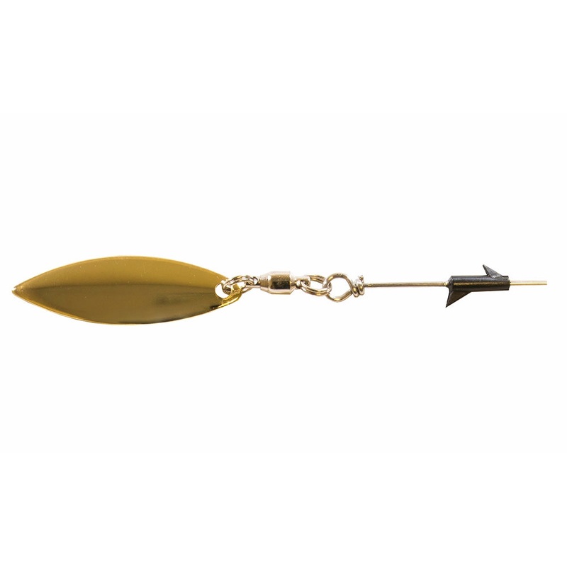Z-Man Trd Spinz Tail Spinners Willow 3 Pack – Gold