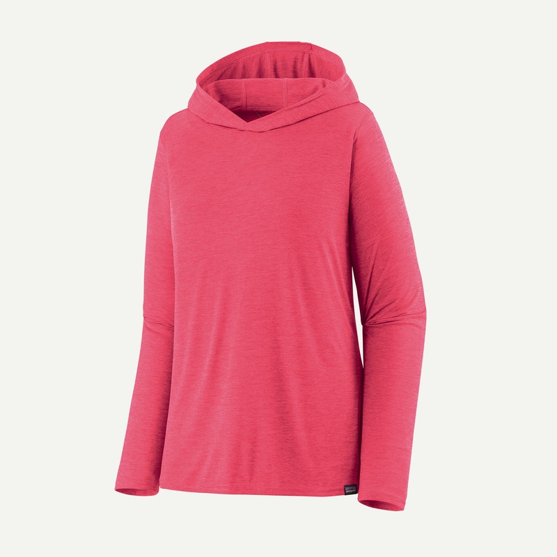 Patagonia – Women’s Cap Cool Daily Hoody Luminous Pink – Light Luminous Pink X-Dye XS