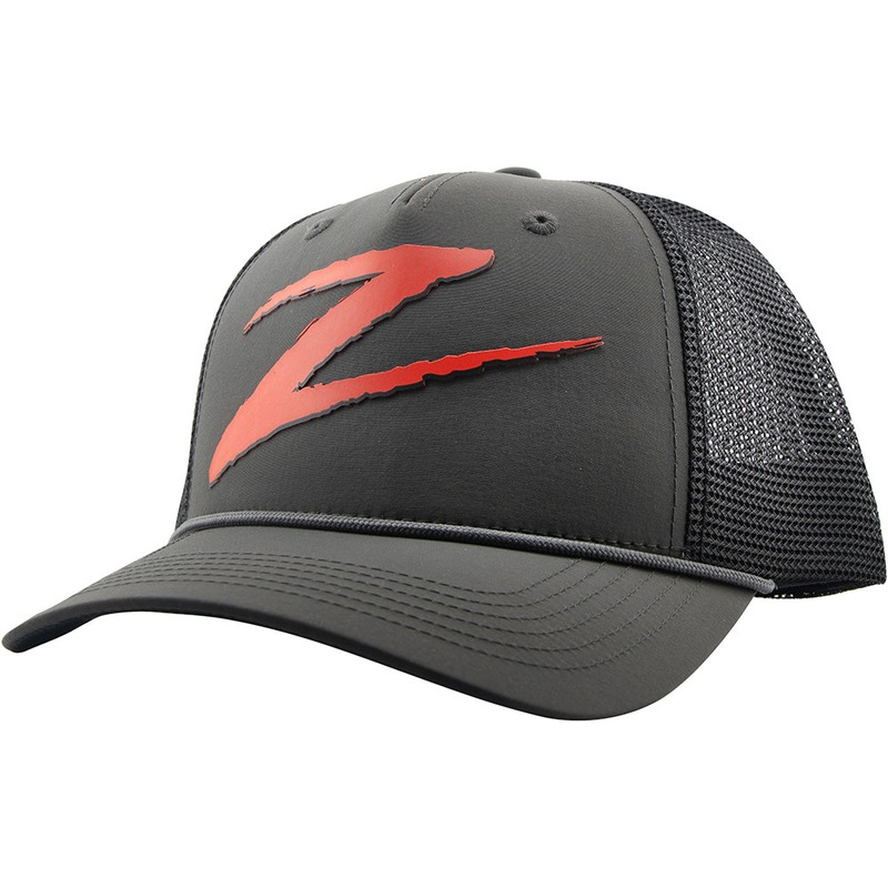 Z-Man Big Red Z Trucker Hatz – Charcoal/Black Charcoal/Black