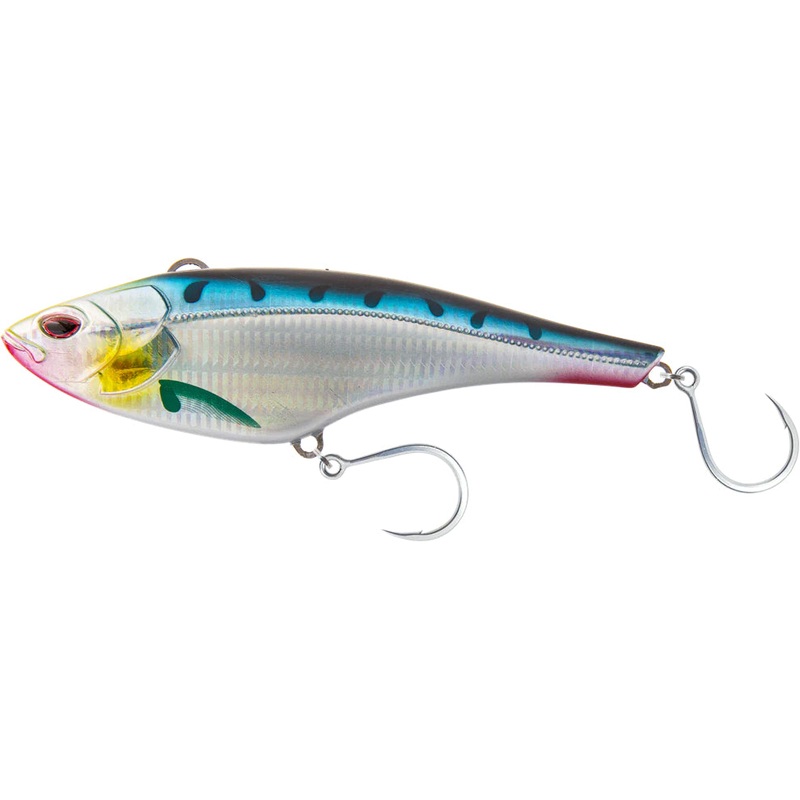 Nomad Design Madmacs 200 High Speed Sinking Trolling Lure – 7.825 Inch Black Pink Mackerel 7.825 Inch