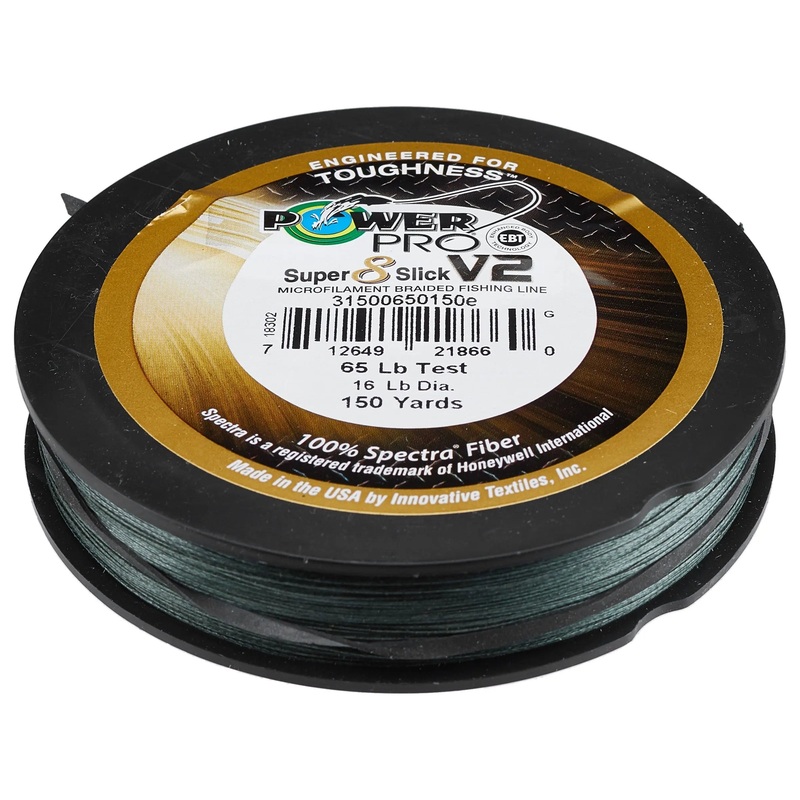 Power Pro Super 8 Slick V2 150yds 15lb Moon Shine