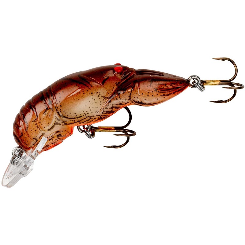 Rebel Wee Crawfish 2 inch Medium Diving Crankbait Brown