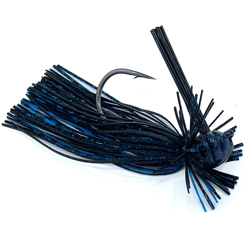 BIZZ BAITS HEAVY FINESSE JIGS Black & Blue 3/8