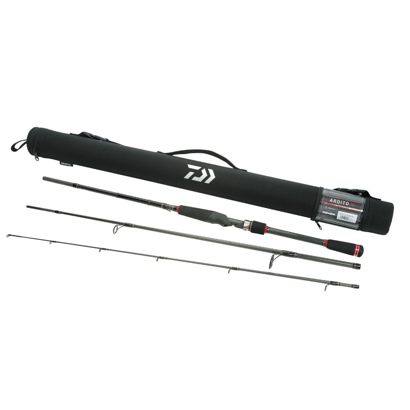 Daiwa Ardito-TR Spinning 3-Piece Travel Rods 7 feet – Medium – Fast