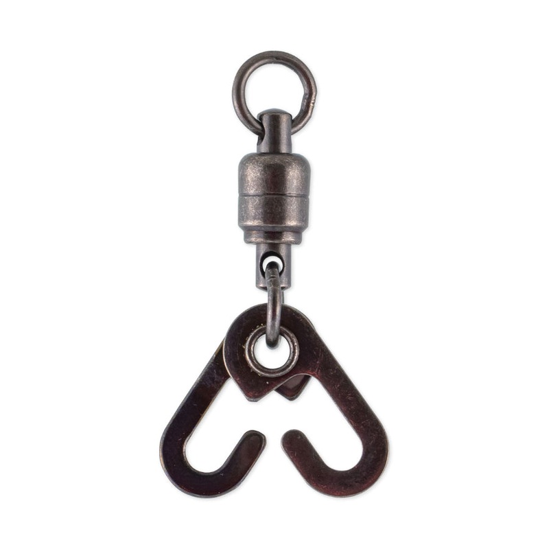 DIAMOND ESCAPE-PROOF ROTARY BALL BEARING SNAP SWIVEL 150lb (6pk)