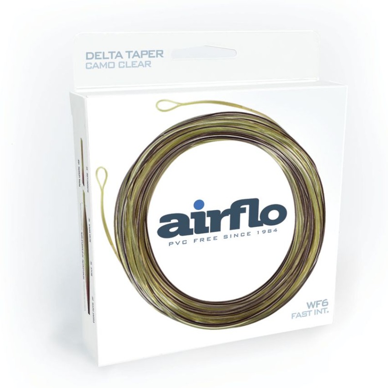 Airflo DELTA TAPER CAMO INTERMEDIATE WF5FI CAMO CLEAR