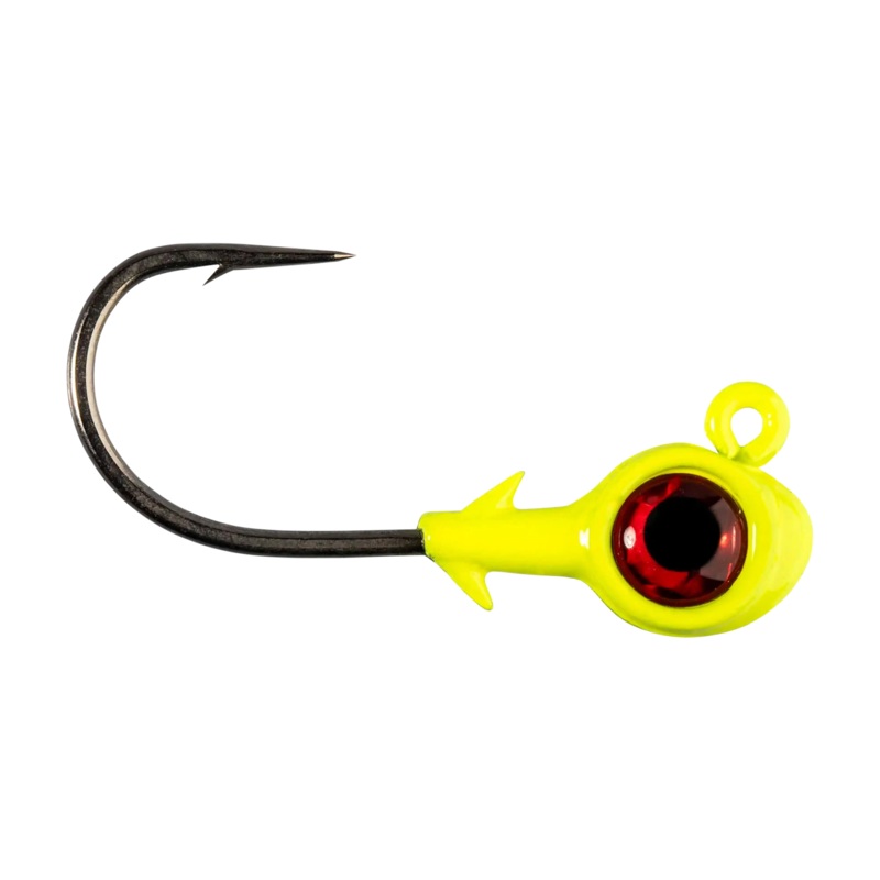 Z-Man Trout Eye X Jigheads Red/Gold 3/16 oz. (3-Pack)