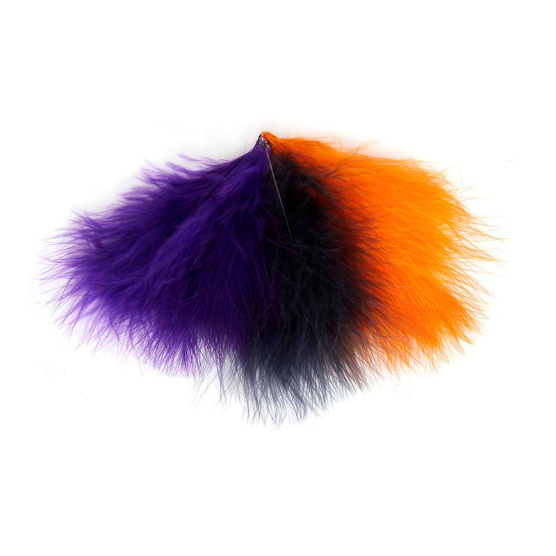 FullingMill Premium Marabou Bloods Feathers Black