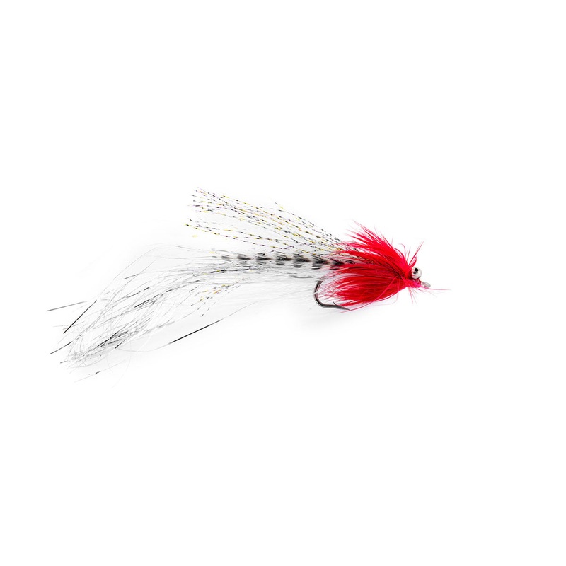 Umpqua Flashtail Whistler -Red/White (3-Pack) Mar-00 Red/White
