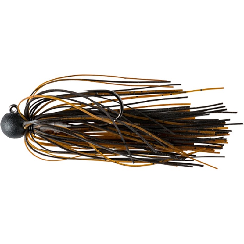 Great Lakes Finesse Matte Finesse Jig Matte Black Brown 1/8 oz – 1/0