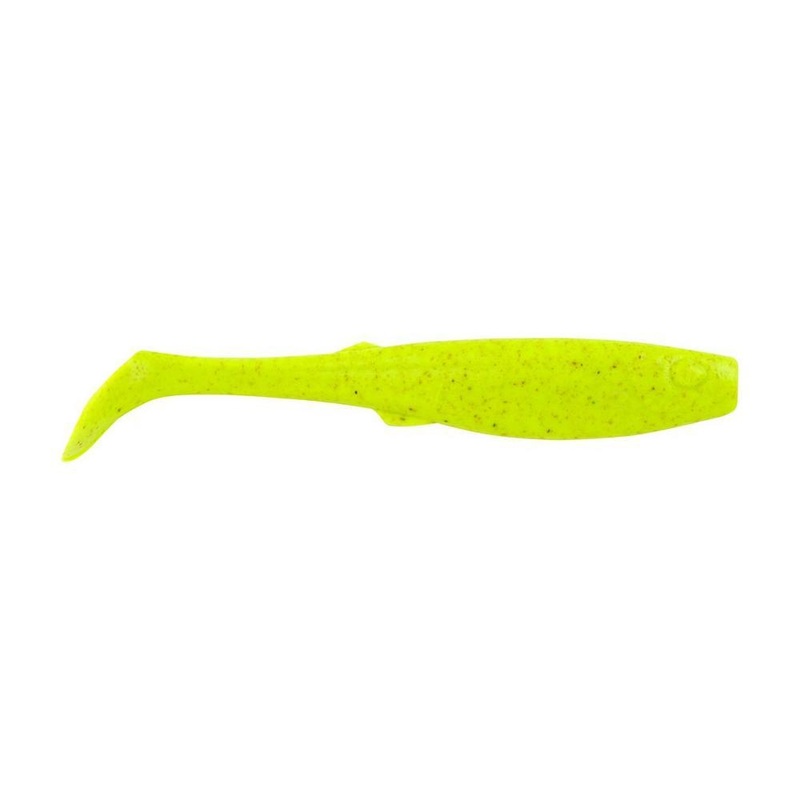 Berkley Gulp! Saltwater Paddleshad Soft Baits Size: 5″ – Color: Chartreuse – Q’ty: 3pk