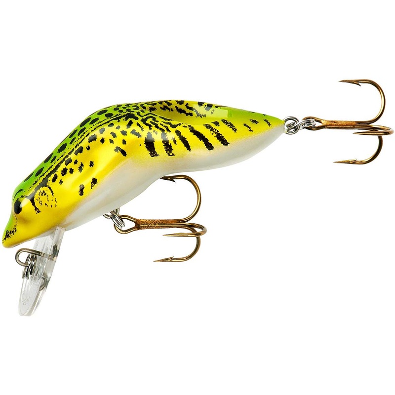 Rebel Wee Frog 2 inch Waking Crankbait Chartreuse Frog
