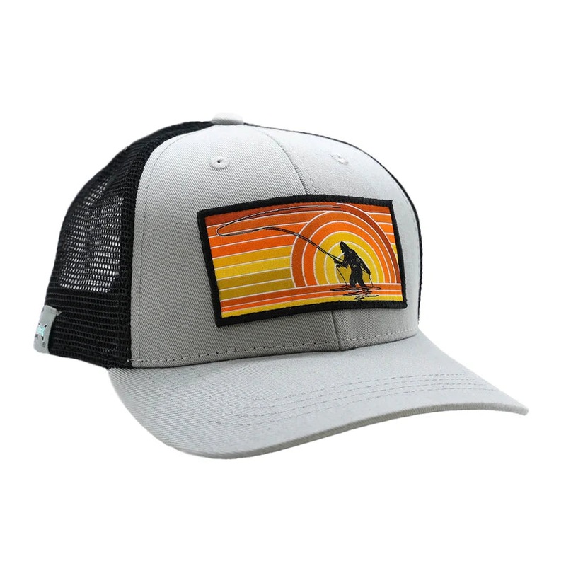 Rep Your Water – Squatch Sunset Hat Gray