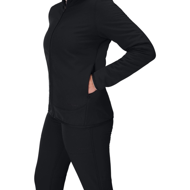Simms W’s Strata 330 Full-Zip Hoody Black XS