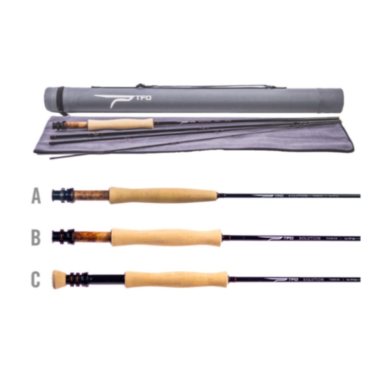 Temple Fork Outfitters Solution Fly Rod 3wt 8’0″