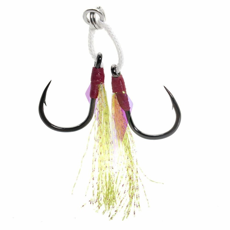 Mustad J-Assist4 Light Double Jigging Assist Rig Size 1 – Q’ty/Pk 2