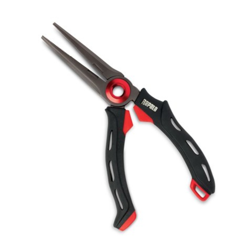 Rapala RMSPP6 Mag Spring Needle Nose Pliers, 6″, 420 Stainless