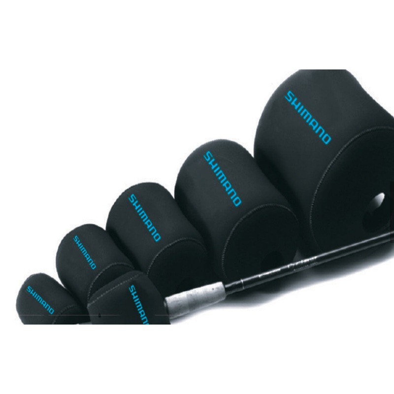 Shimano Neoprene Casting Reel Covers Black Baitcast