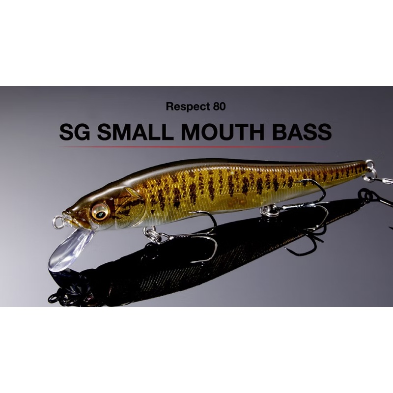 Megabass Respect Series # 80- SG Smallmouth Bass Vision 110 +1