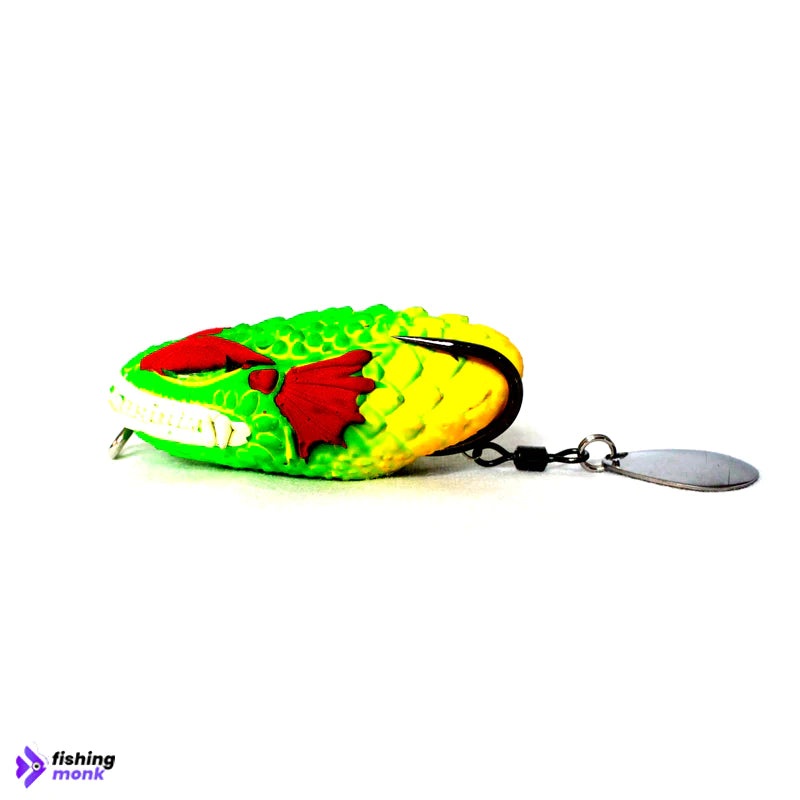 Real Warrior Handmade Candy Frog Lure | 5cm | 12g Green and Yellow
