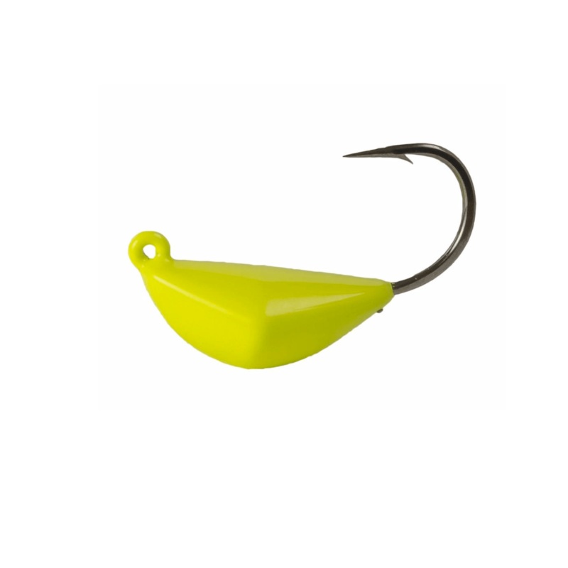Chartreuse Bottom Sweeper Jigs 1/4oz (2 Pack)