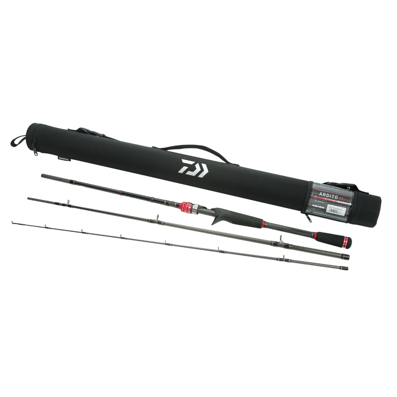 Daiwa Ardito-TR Casting 3-Piece Travel Rods 7 feet – Medium – Fast