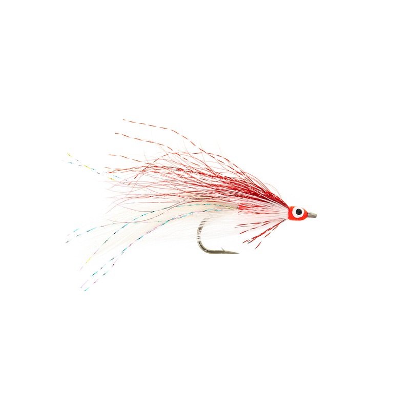 Umpqua Deceiver – Red/White (3-Pack) 2 Red / White