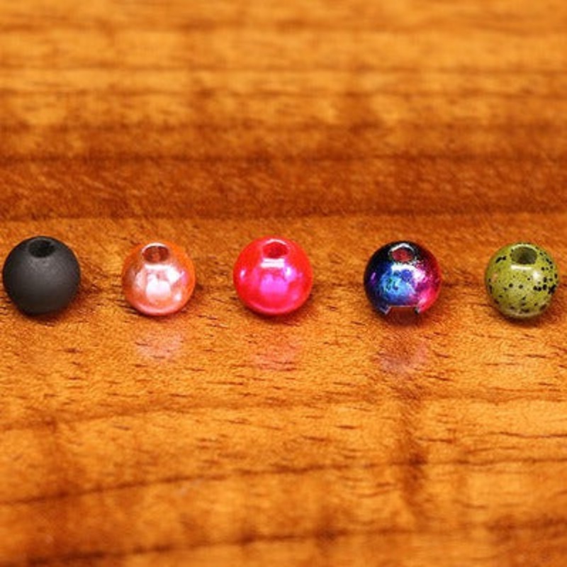 Hareline Slotted Tungsten Beads Gold 1.5mm – 1/16″