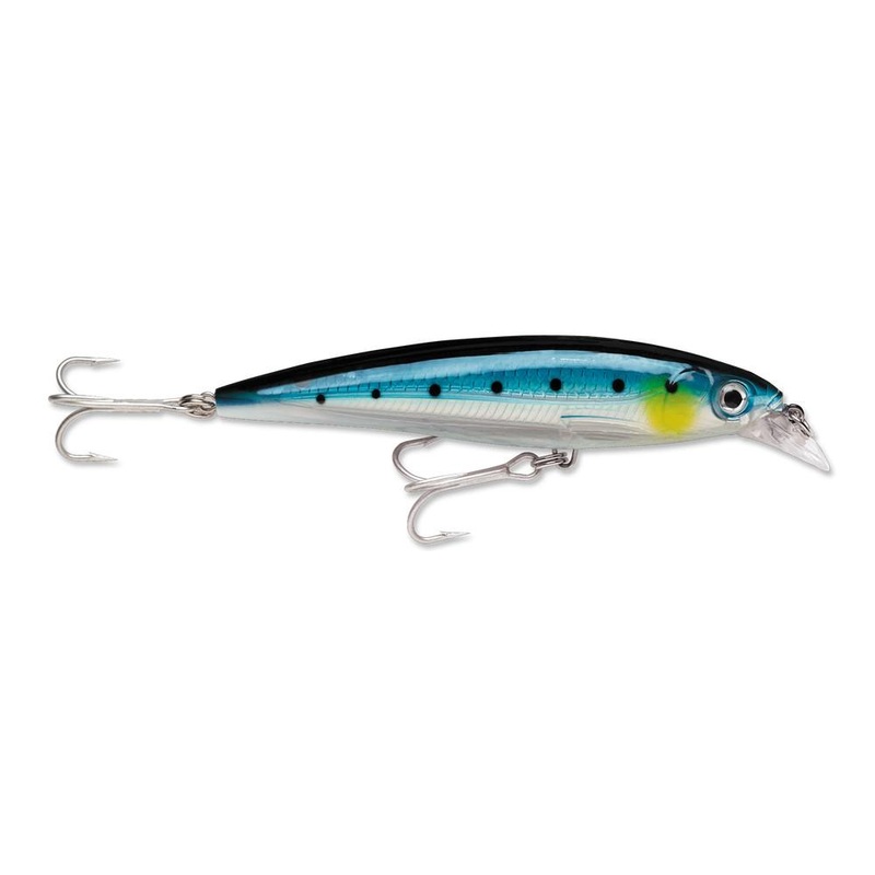 Rapala SXR-12 X-Rap Saltwater Rip Bait – 4.75 Inch Blue Sardine
