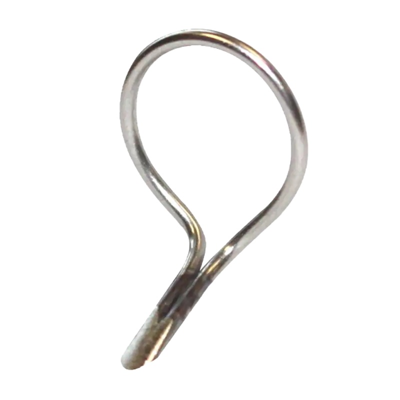 RECOIL RSF Ultra Light Single Foot Fly Guides  Black Pearl PVD or Natural Titanium Titanium 1