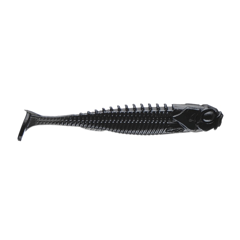 EYE-CANDY PADDLE SHAD 5PK BLACK