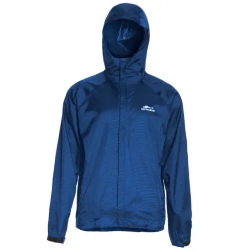 Grundens Weather Watch Hooded Sport Fishing Jacket “Glacier Blue” Medium