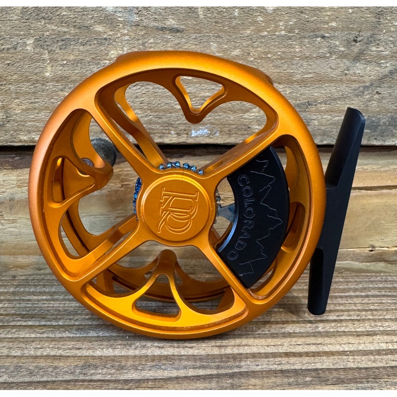 Ross Colorado Fly Reel – Matte Pumpkin – Made in USA 2/3 WT